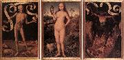 Hans Memling Triptych of Earthly Vanity and Divine Salvation Sweden oil painting artist